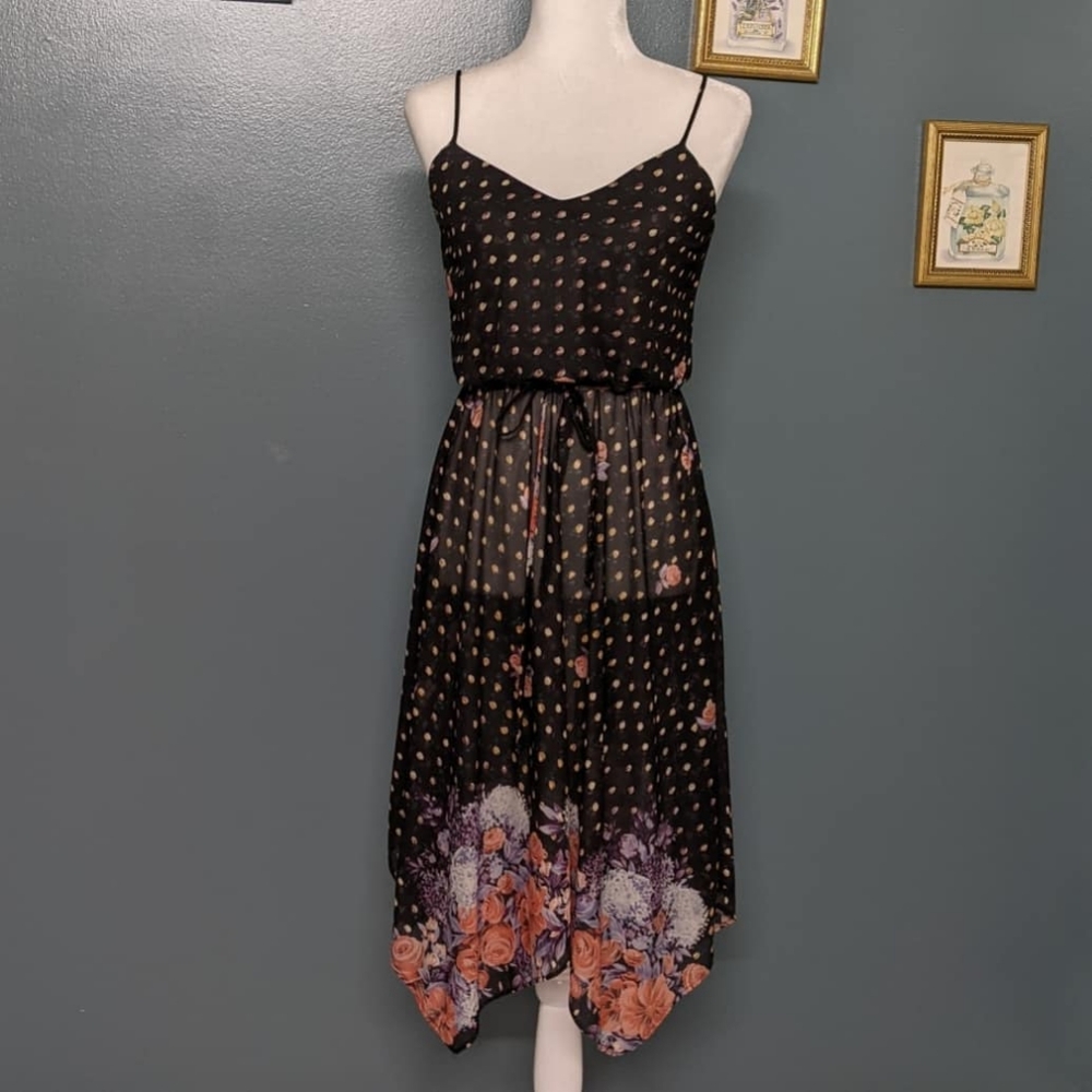 SOLD 1970s JC Penney Fashions Blouson Cami Dress